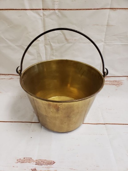 Antique Brass Jelly Kettle