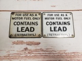 Gas Pump Contains Lead Plates