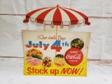 NOS 1957 Coca-Cola 4th July Display