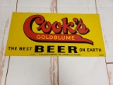 1960's Cooks Beer Sign