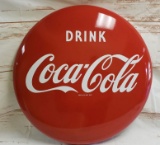 1950's Coca Cola 36 Inch Button