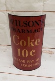 1940's Coca-Cola Wilson Pharmacy Advertisment