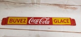 1960's Coca-Cola Canadian Door Push