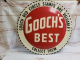 1957 Gooch's Best Stamps Sign