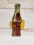 1950's Coca-Cola Hand w/ Bottle