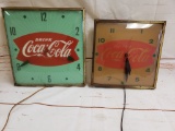 Coca-Cola Pam Clock Lot