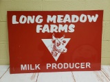 Long Meadows Farms Milk Sign