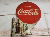 1950's Coca-Cola Flange Sign