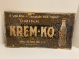 Drink Kreme-Ko Sign