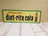 1950's Diet-rite Cola Sign