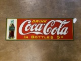 1980's Coca-Cola Reissue Sign