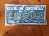 1969 Dublin Ga. City Tag