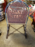 1950's Quaker State Sign and Frame