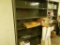 Shelving unit Lot with Contents
