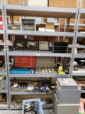 Shelf Lot of Hardware, eletrical, and more