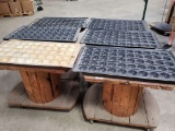 6 Rolling Spool Tables
