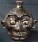 Early Lanier Meaders Rock Tooth Face Jug