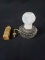 Late 1800's Glow Night Lamp NOS