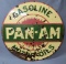 Rare Pan Am Gasoline Porcelain Sign