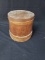 Antique Wooden Firkin Container