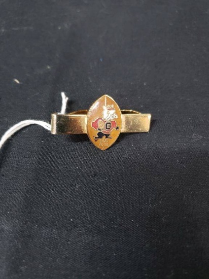 UGA Bob Poss 1950s Tie Clasp