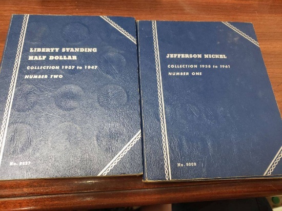 Silver Standing Liberty Halves & Jefferson Nickel