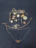 Vintage Jewerly & Token Lot