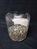 20LB Jar Of Unsearched Jefferson Nickels