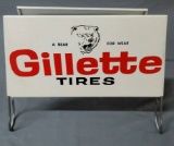 NOS Gillette Tire Display Stand