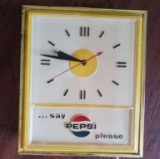 1970's Pepsi Clock