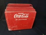 1950's Coca Cola Metal Cooler