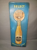 1950's Select Mission Orange Sign
