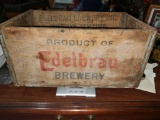 1940-50's Edelbrau Brewery Wood Case