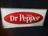NOS Dr. Pepper Embossed Sign