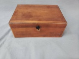Antique Locking Document Box