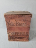 1900's Yale Brand Coffee Crate