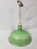 Porcelain Service Station Light