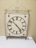 Vintage Metal Rod Clock