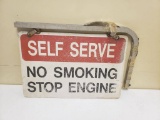 Self Service Bracket Sign