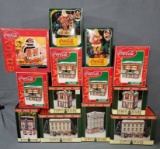 1980-90's Coca Cola Christmas Village