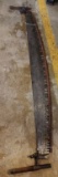 Antique Cross Cut Saw With Wood Blade Cover