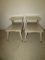 (2) Mid-Century Modern Step End Tables - Blonde