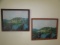 (2) Framed Unsigned Pictures, 21 1/8