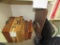 Assorted Large Clip Boards, Art Supply Boxes,