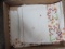 (2) Embroidered Table Cloths:  48
