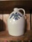 Pfaltzgraff Stoneware Jug with Blue Eagle Emblem,