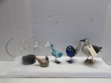 (4) Bird Figurines: 2 7/8