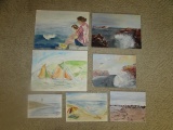 (7) Paintings Including: (2) Signed 