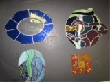 (4) Stained Glass Items