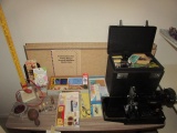 Sewing Machine and Assorted Sewing Notions,